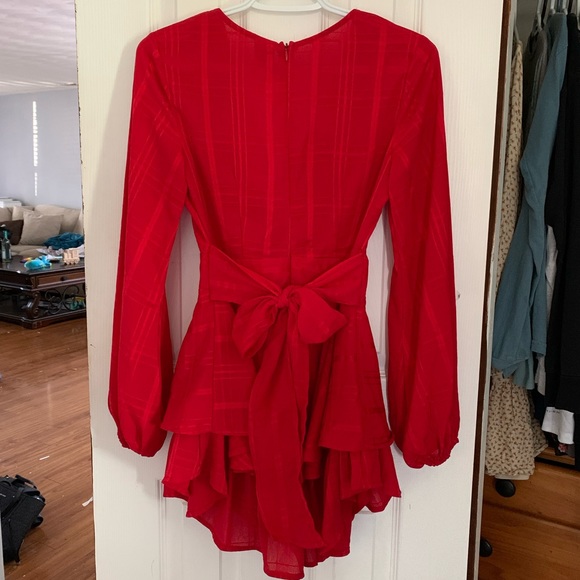 RED Romper Selfie Leslie - Picture 2 of 3